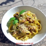 Makaron tagliatelle z...
