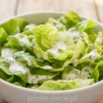 Sałata z sosem...
