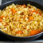 Makaron tagliatelle z...