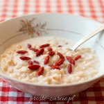 Owsianka na mleku z...