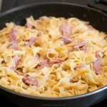 Makaron tagliatelle z...