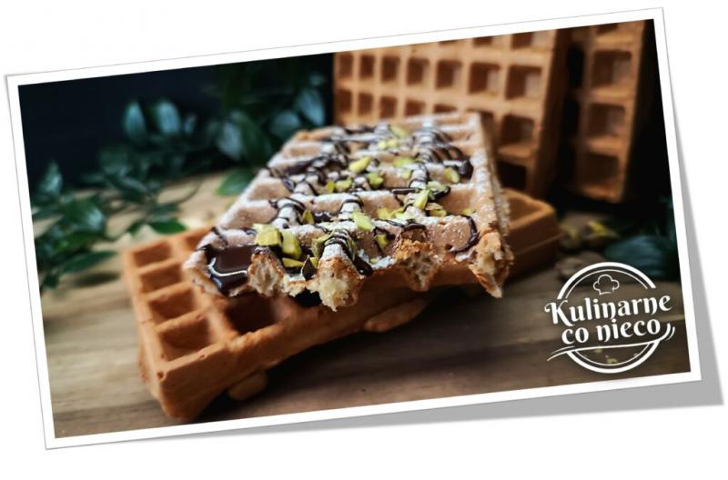 Fit Gofry Dubajskie z Pistacją i Chrupiącym Kataifi (*SERIA FIT*)