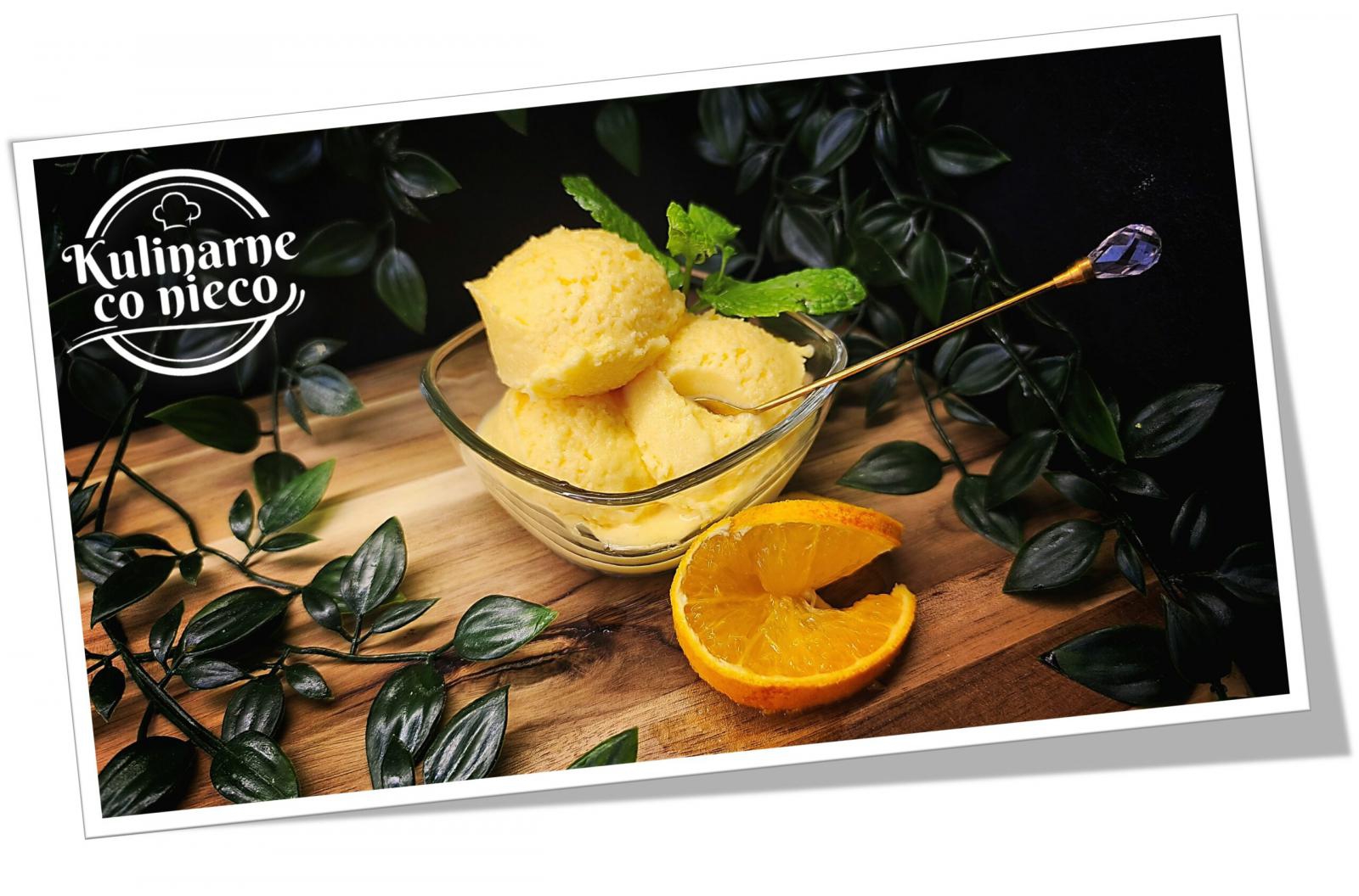 Lody Pomarańczowe (Ninja Creami)