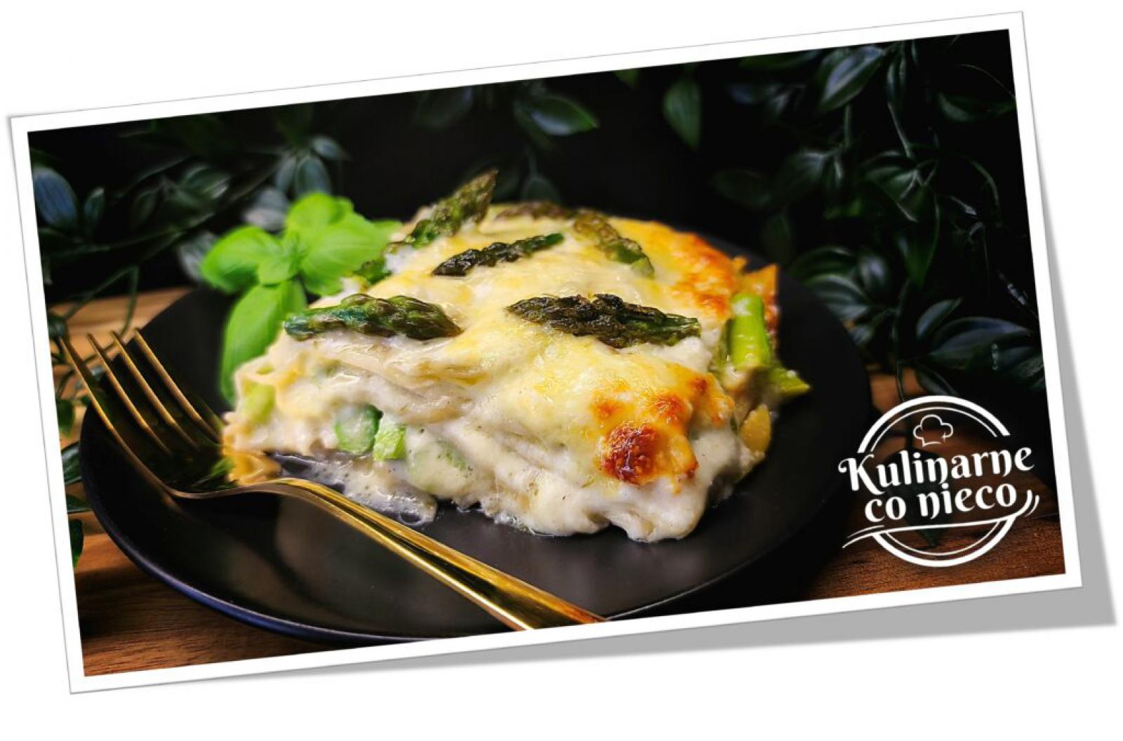 Lasagne Szparagowa z Czterema Serami (*SERIA FIT*)