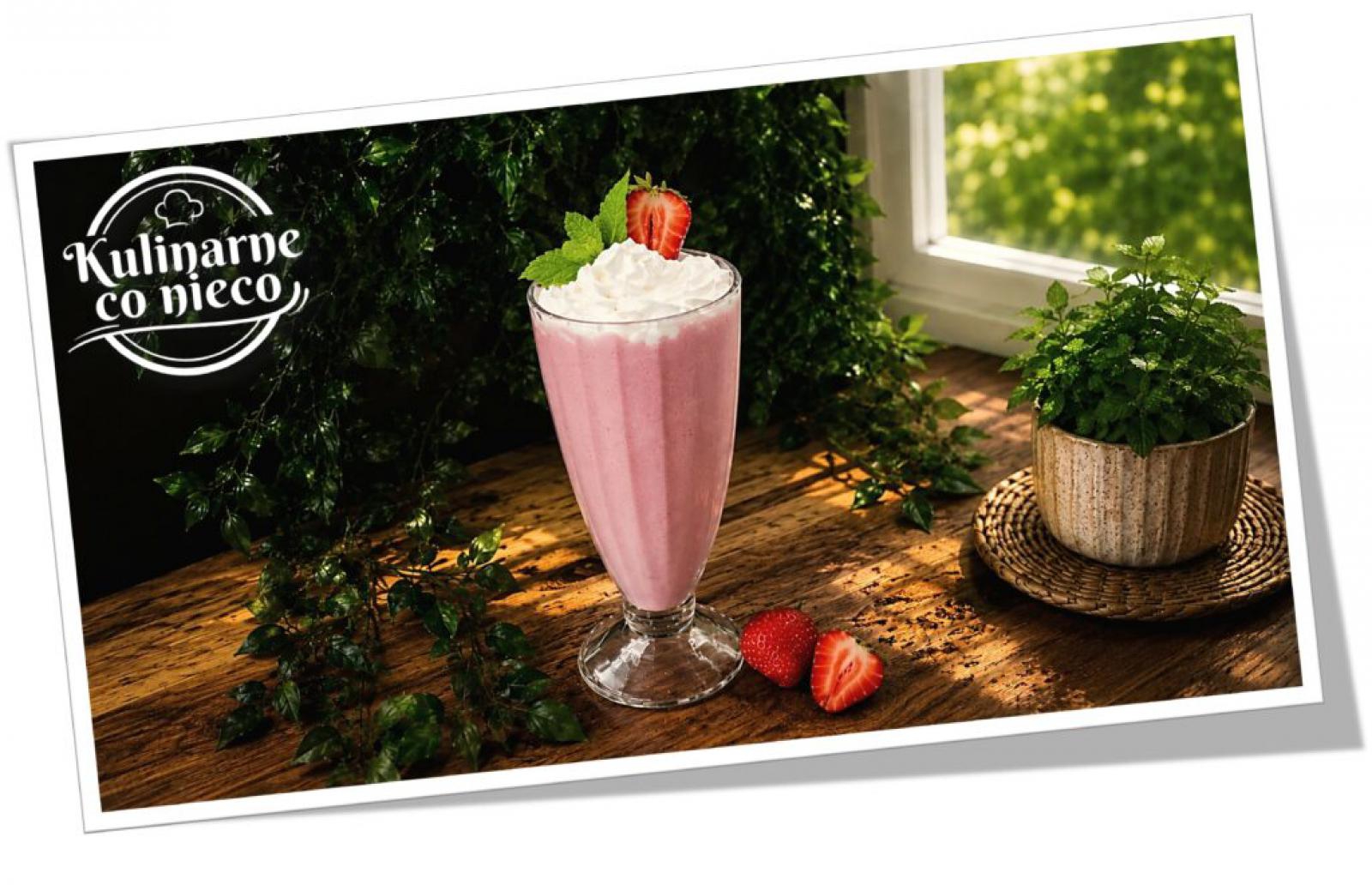 Gęsty Fit Milkshake Truskawkowy (Ninja Creami)
