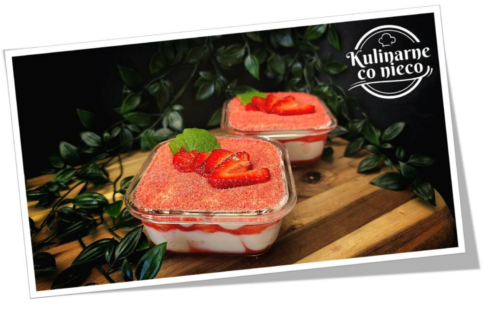 Truskawkowe Tiramisu (*SERIA FIT*)