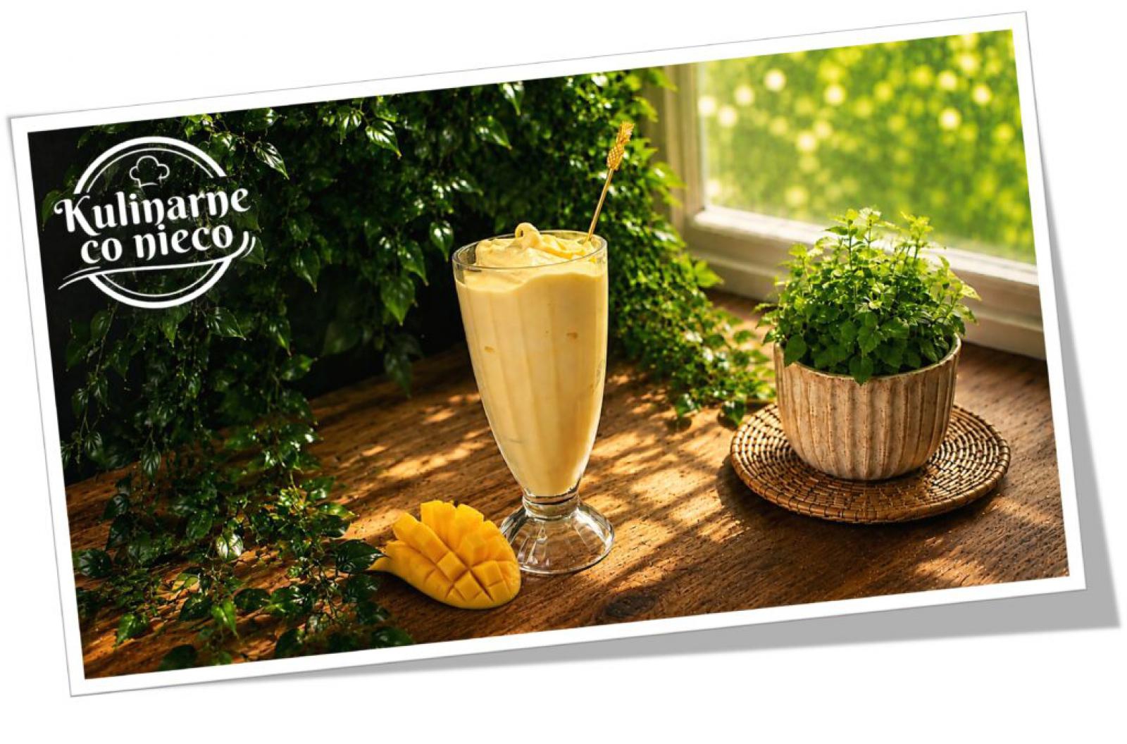 Gęsty Fit Milkshake Mango (Ninja Creami)