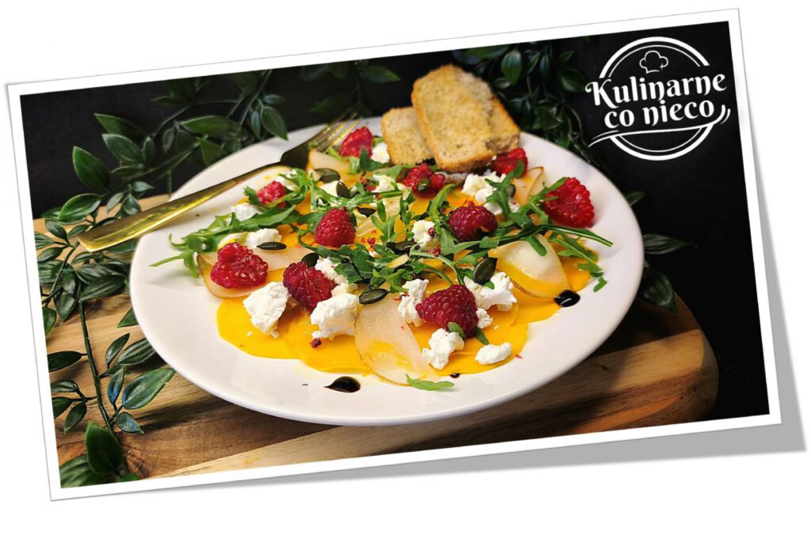 Carpaccio z Dyni Piżmowej