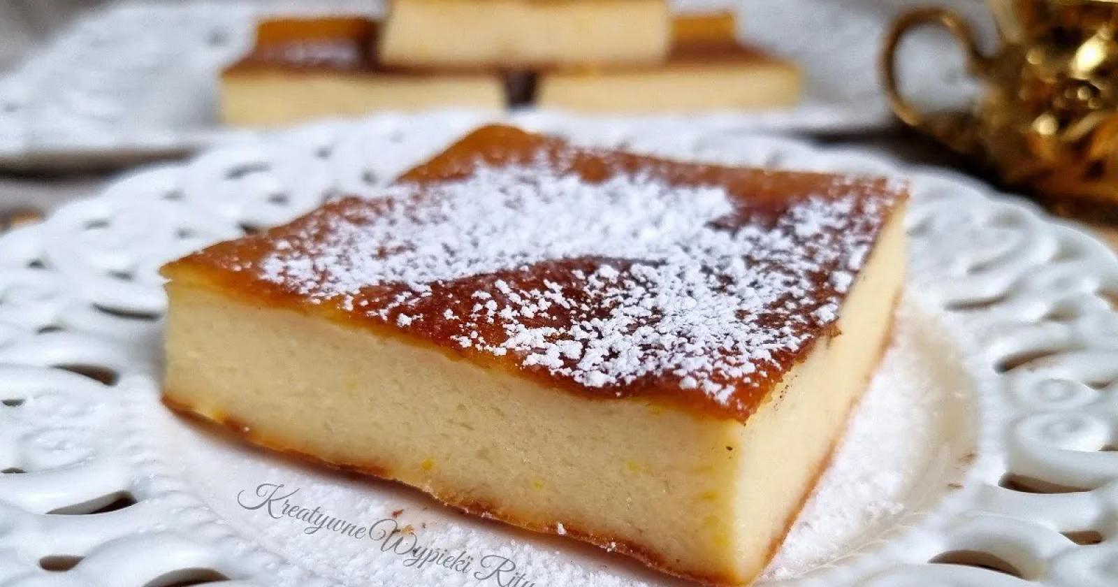 Galatopita – Greckie Ciasto Mleczne z Kaszą Manną