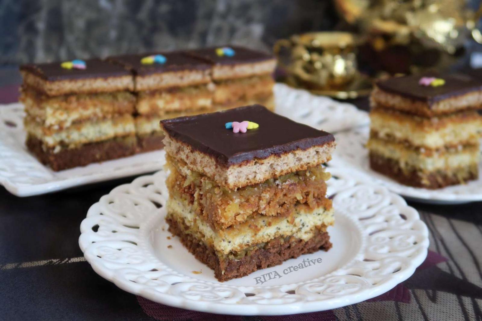 Mazurek Czterowarstwowy