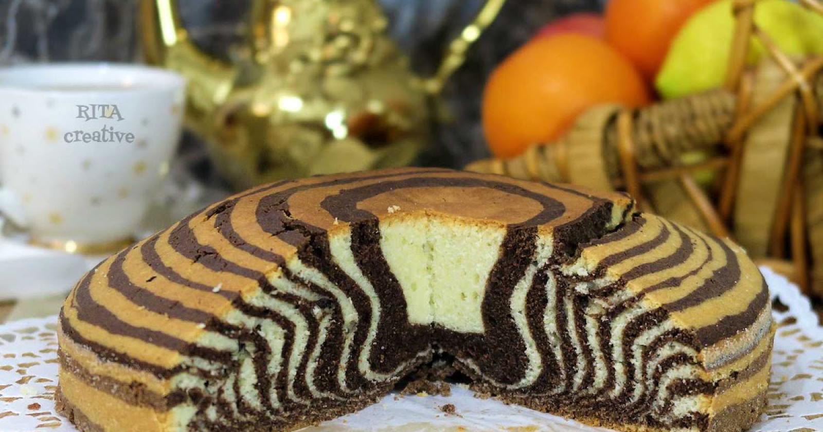 CIASTO ZEBRA