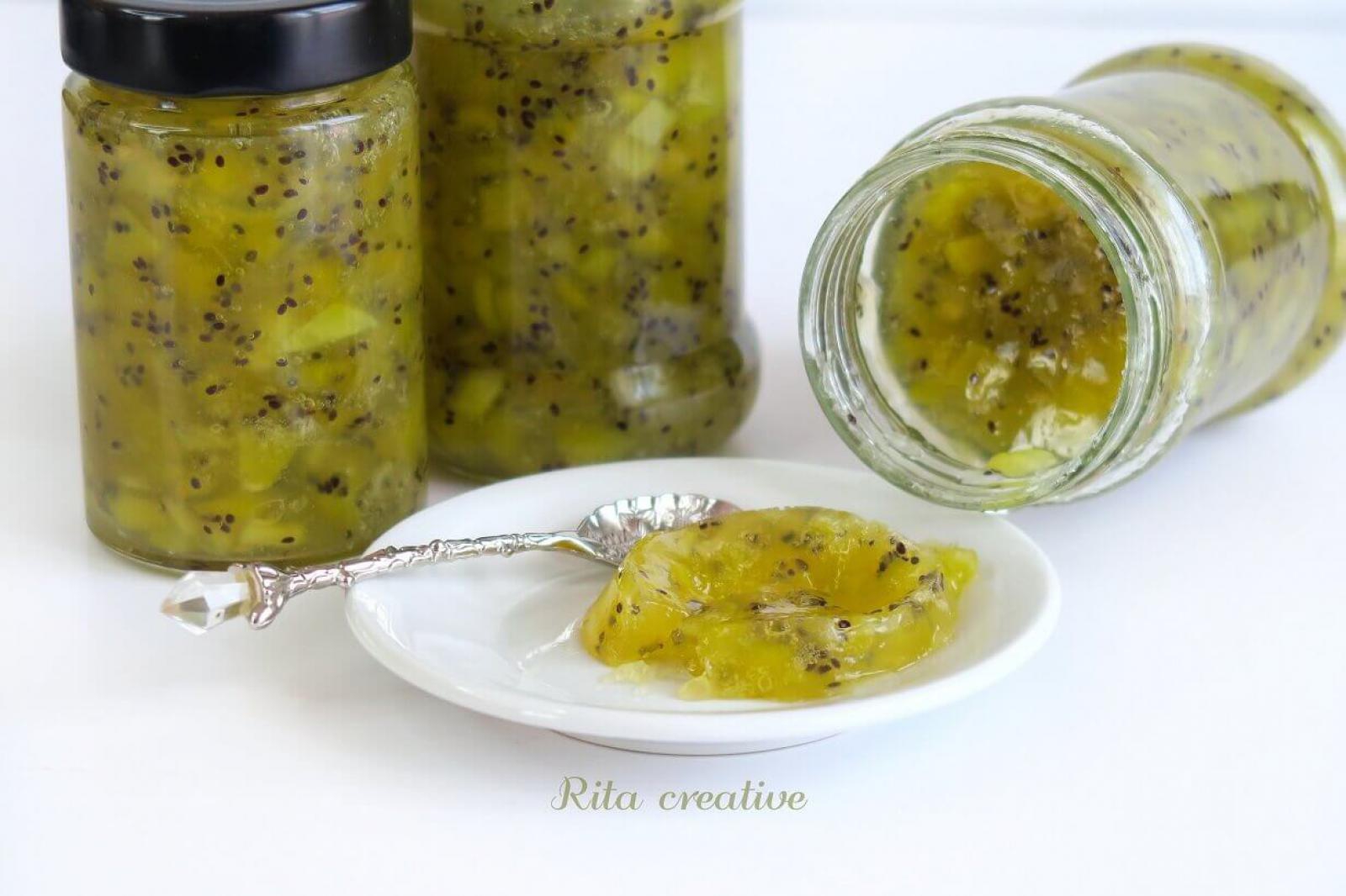 DŻEM Z KIWI Z ŻELFIXEM
