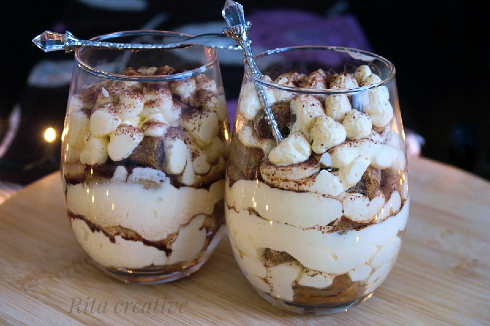 DESER TIRAMISU w szklankach