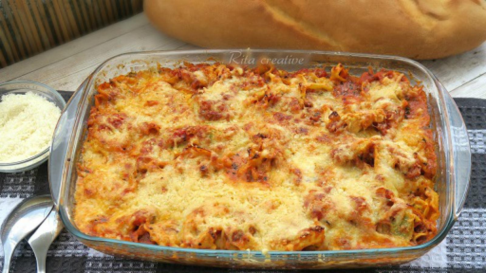 ZAPIEKANKA Z TORTELLINI