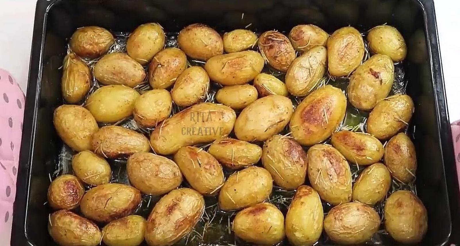 Młode ziemniaczki z piekarnika