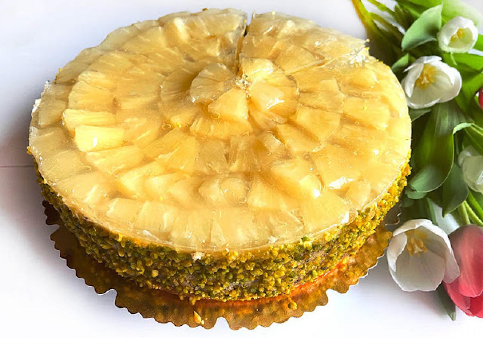 Tort ananasowy