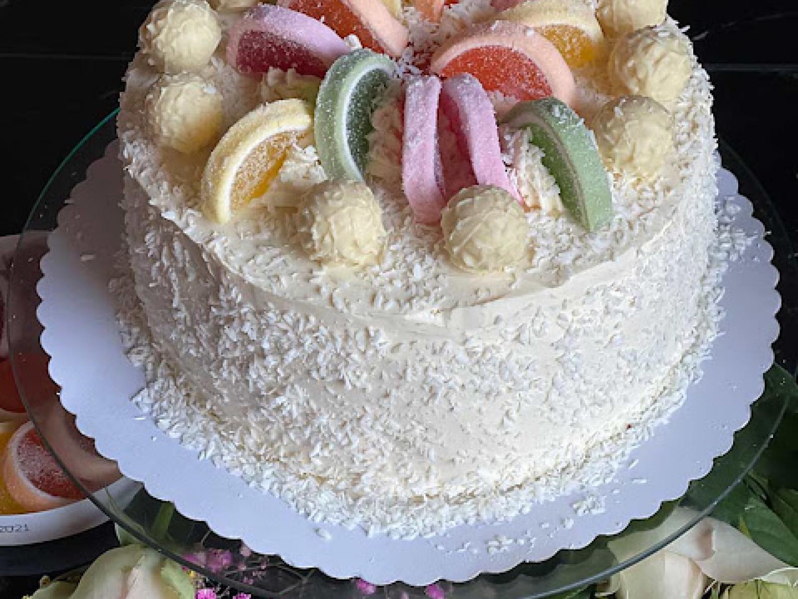 Białe Ciasto -z białek - White cake
