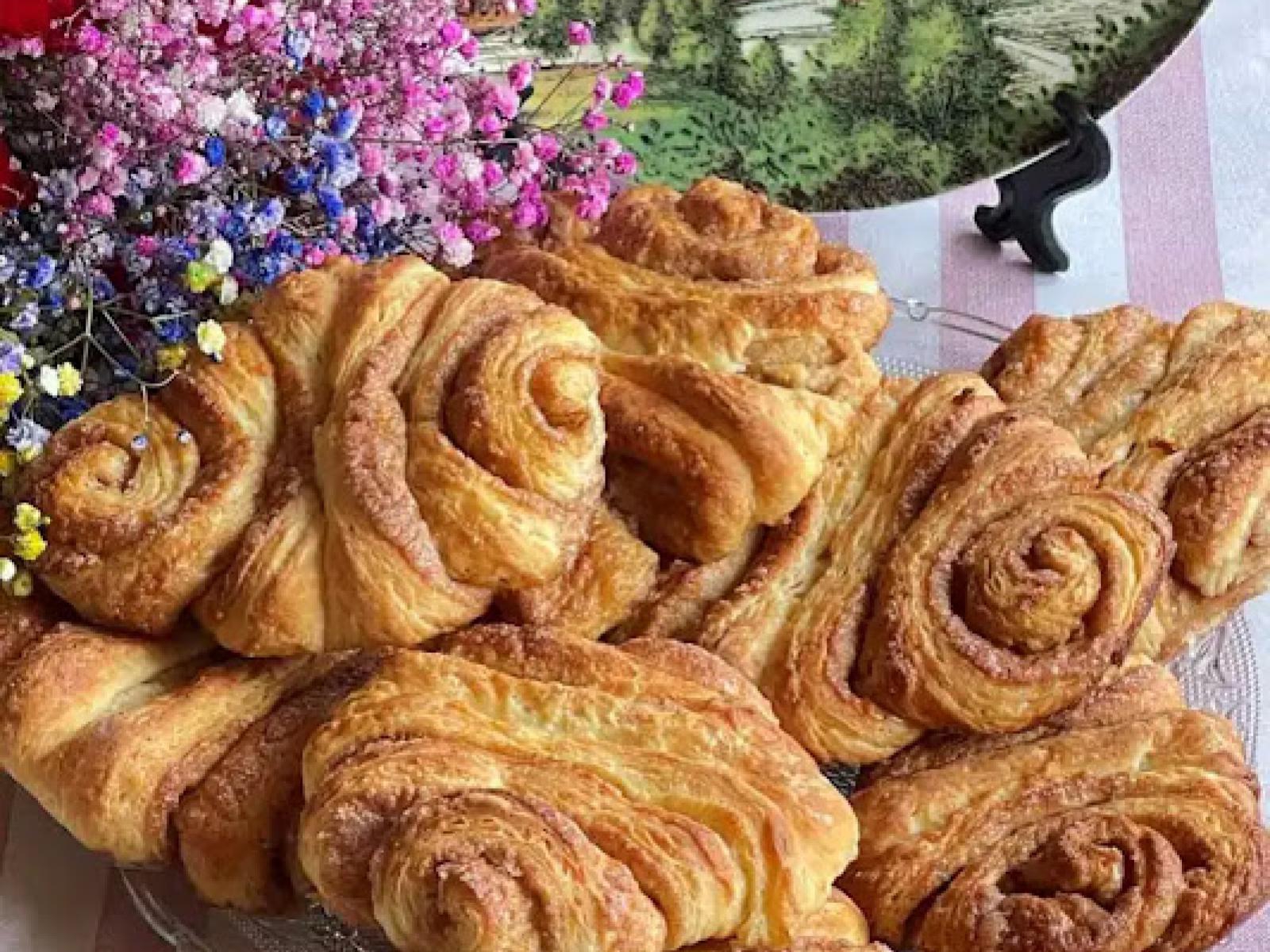 Franzbrötchen -przysmak -z -Hamburga