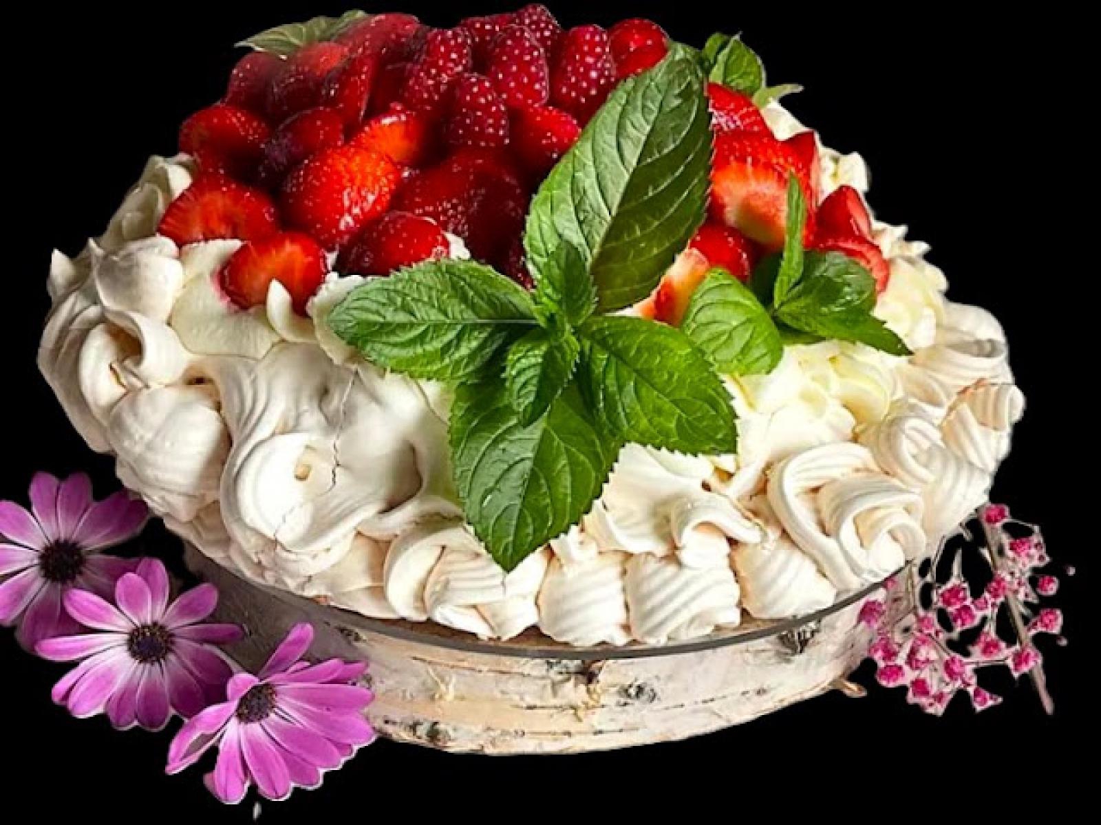 Beza - Pavlova z truskawkami -zjawiskowa i pyszna