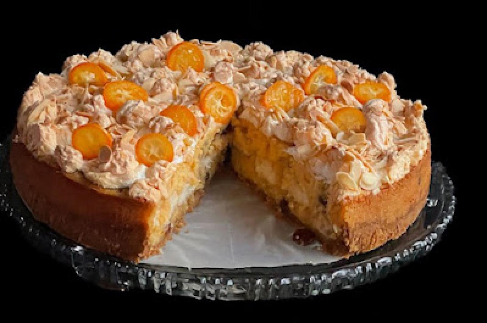 Pomarańczowe -ciasto z -bezą -niezwykle -wykwintne