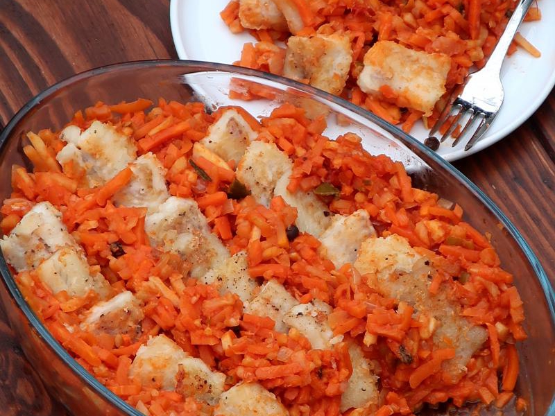 Patent na ekspresową i naprawdę pyszną rybę po grecku, przepis dla zabieganych i tych co nie mają czasu przed świętami