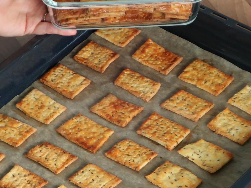 Krakersy do barszczyku