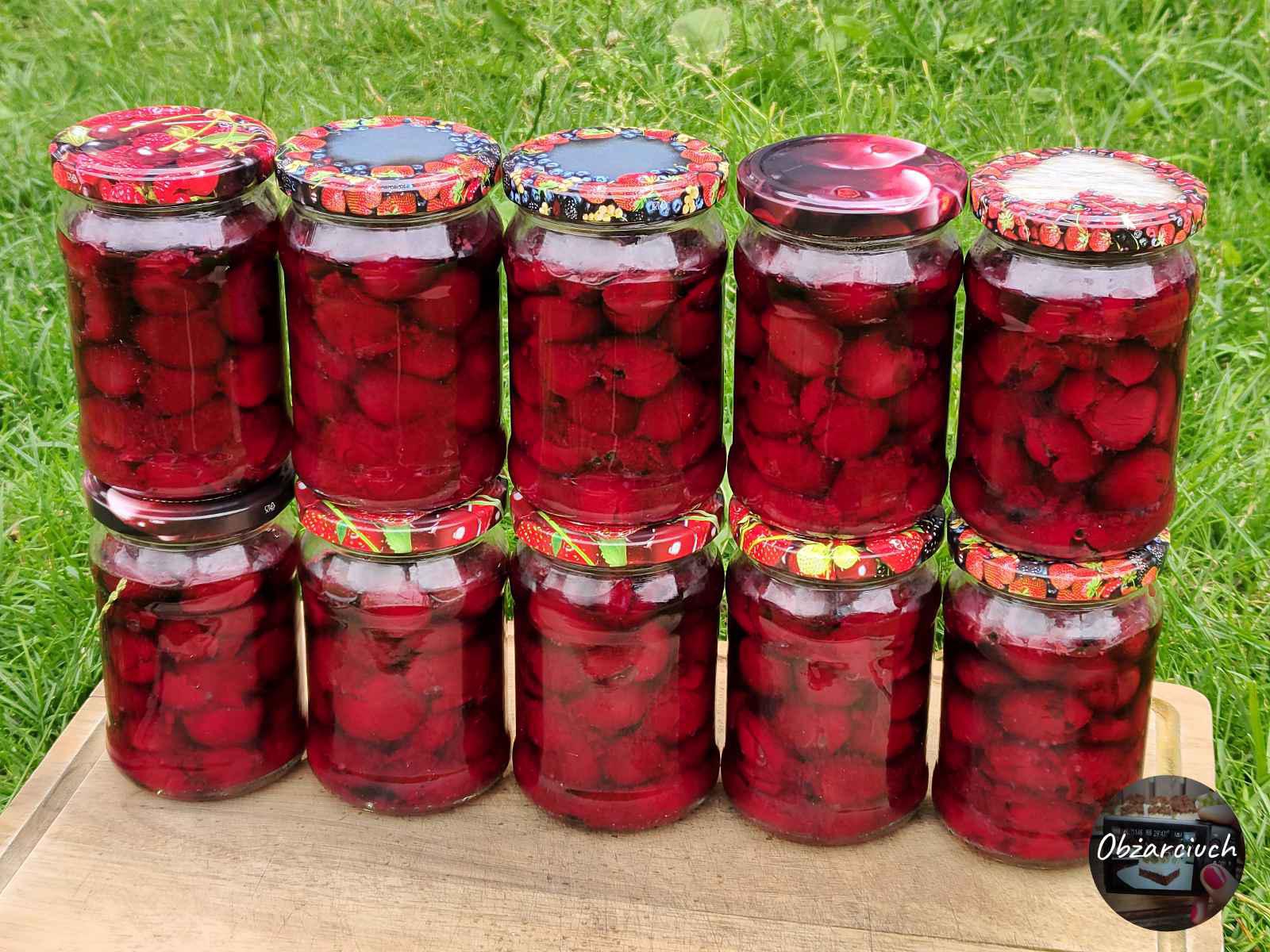 Wiśnie w soku własnym bez cukru – prosty przepis krok po kroku