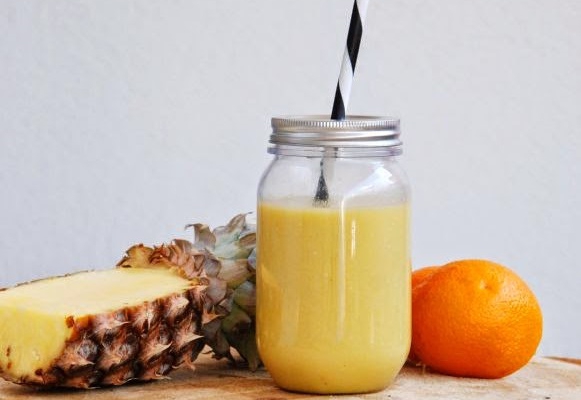 ananas + pomarańcza + awokado