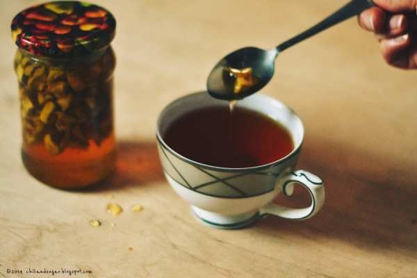 pigwa w syropie (idealna do herbaty)