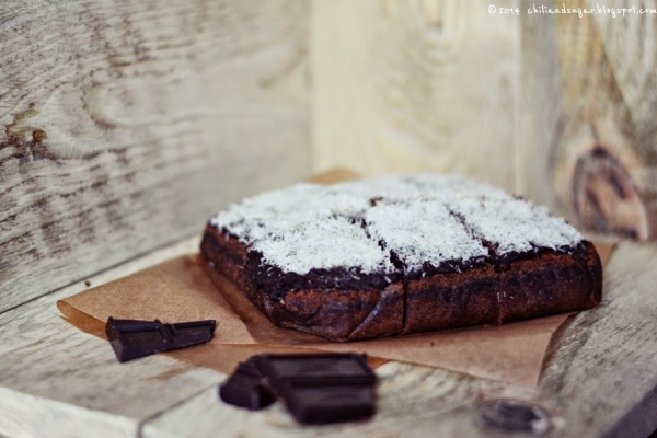 czekoladowa niedziela #1 - ciasto  czekoladowa pokusa