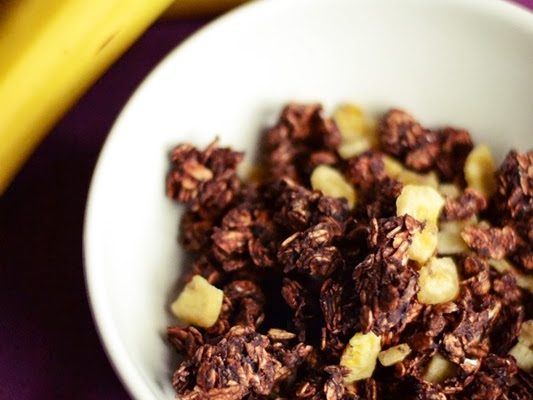 kakaowo-bananowa granola crunchy