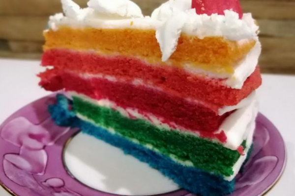 Tort  Rainbow cake