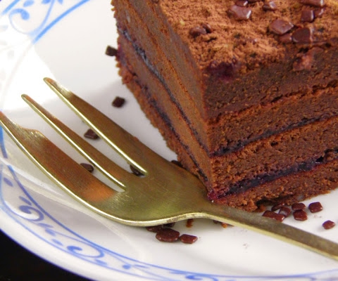 Ciasto czekoladowe (mazurek czekoladowy)