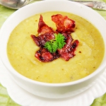 Serowa zupa z cieciorki