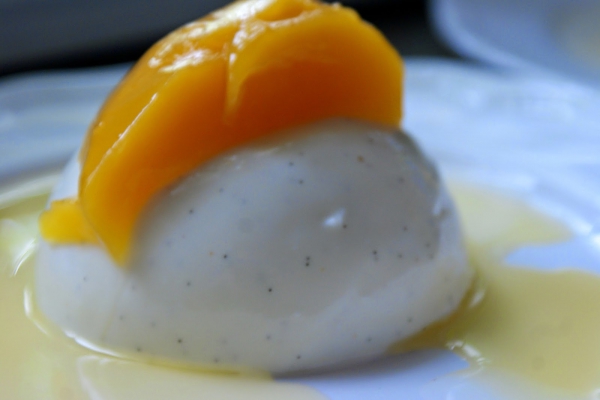 Waniliowa panna cotta