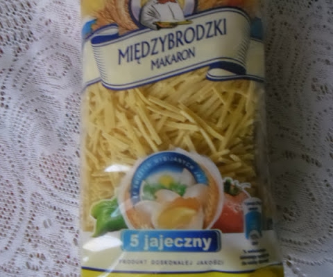 Rosół i makaron Międzybrodzki