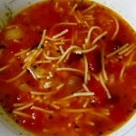 Zupa pomidorowa z fasolą