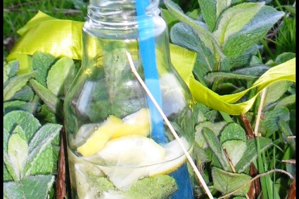 Woda smakowa - cytryna z miętą