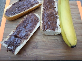 Krem kakaowo - bananowy