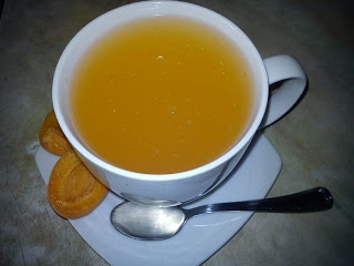 Domowy kisiel pomarańczowy