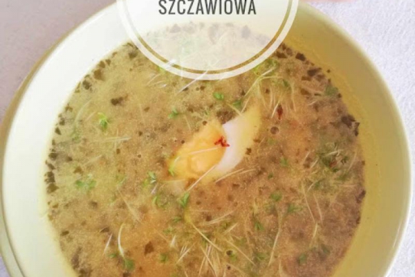 Kremowa zupa szczawiowa