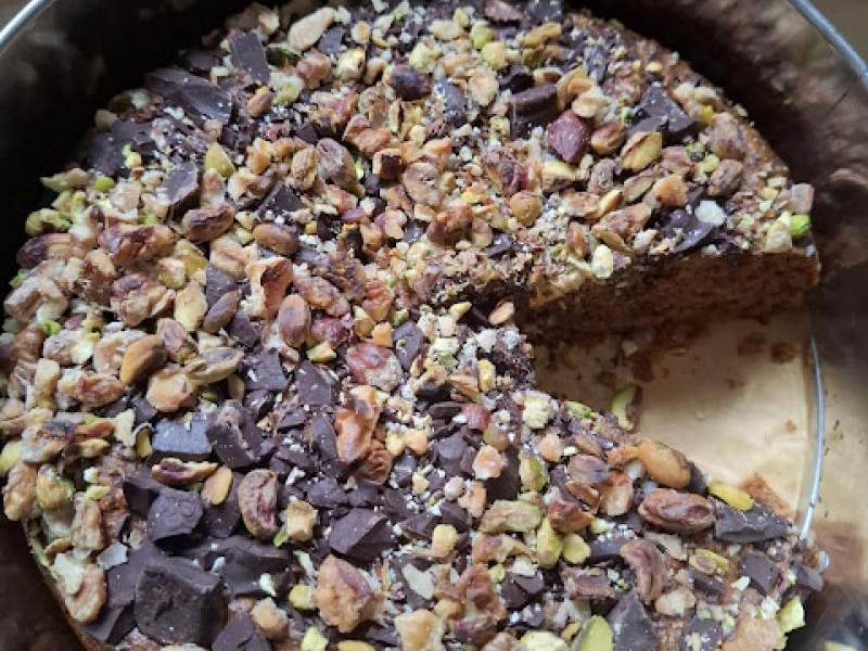 CIASTO DAKTYLOWE (BEZGLUTENU I DODATKU CUKRU)