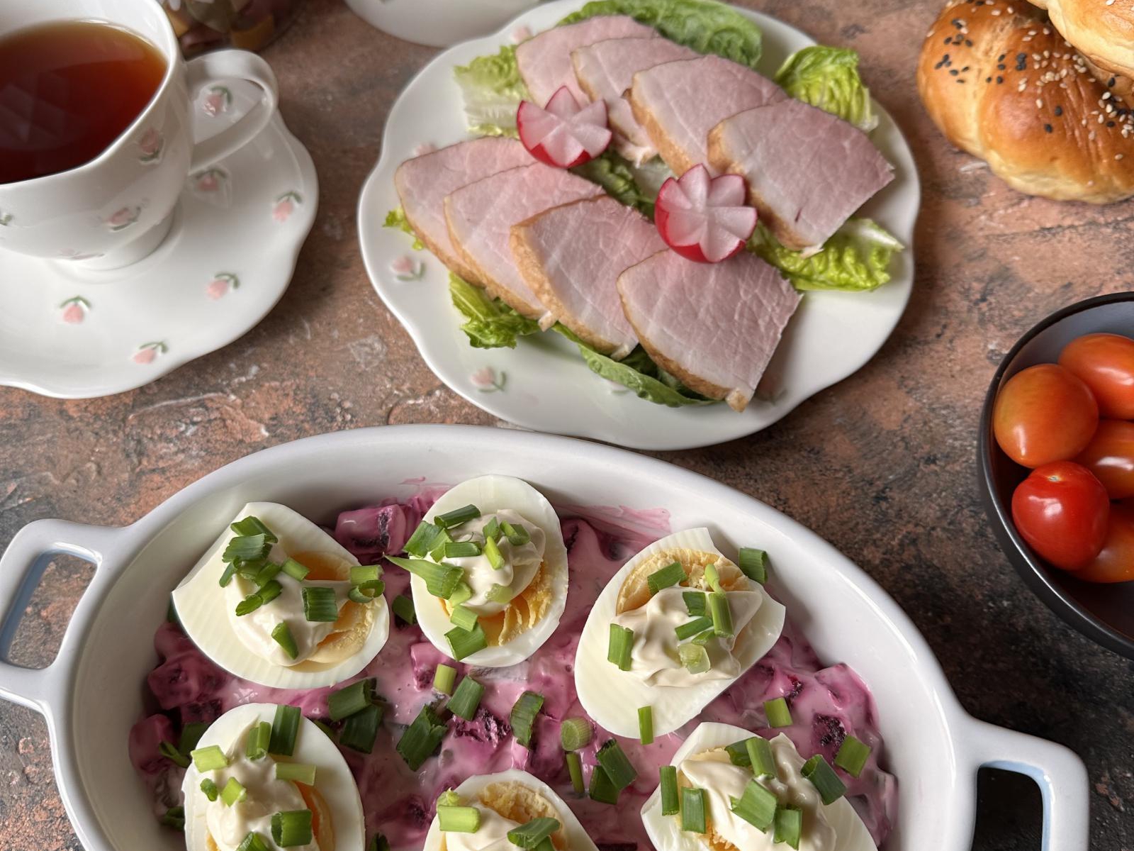 JAJKA NA BURACZKOWEJ SAŁATCE