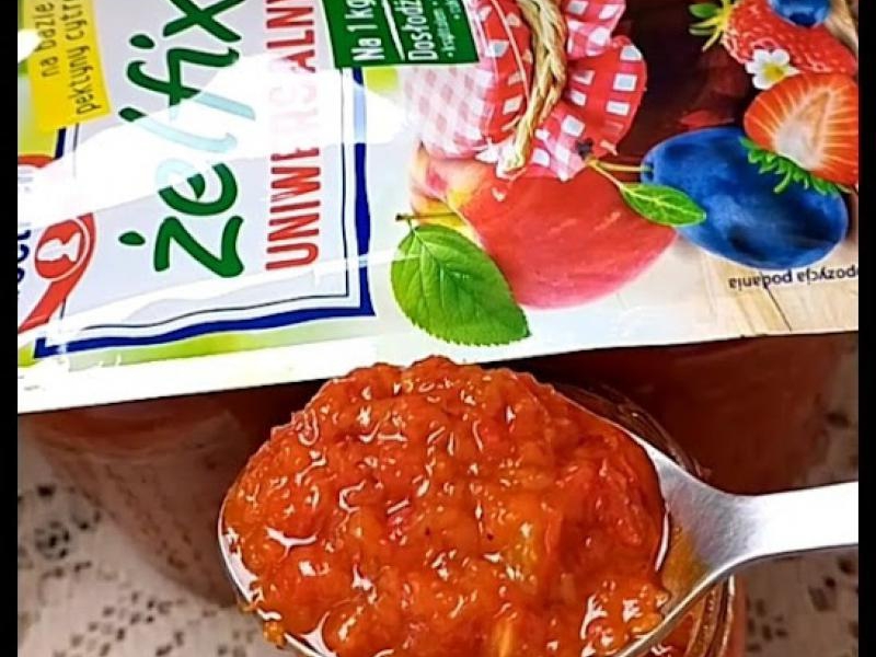multicooker: przetwory na zimę, sos z papryki, cukini, czosnku...