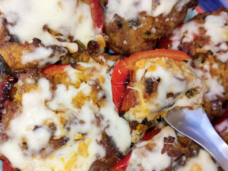 papryka warzywno-ryżowa pieczona w airfryer...