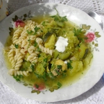 zielona warzywna zupa z...
