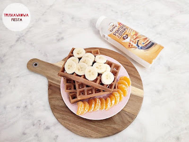 Klasyczne gofry z gotowej mieszanki