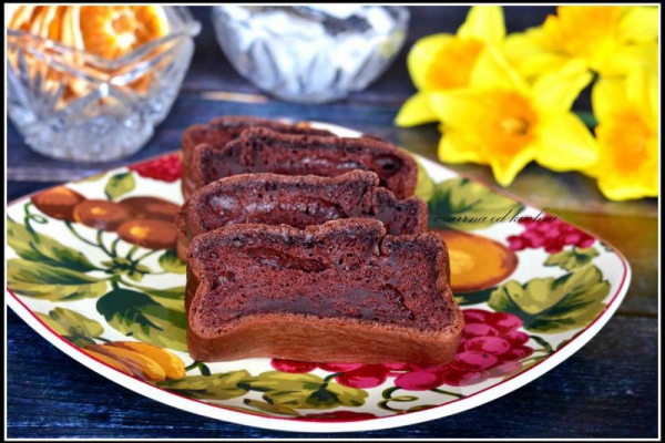 Ciasto czekoladowe z serkiem wiejskim