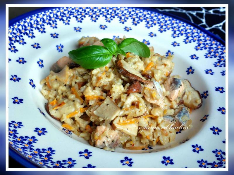 Risotto z borowikami