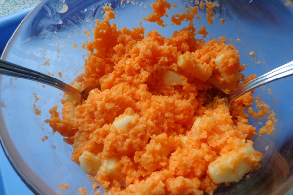 Surówka z marchewki i gruszki